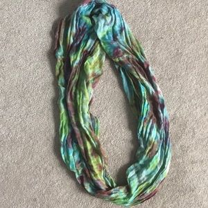 Tie Die Infinity Scarf (Urban Outfitters)
